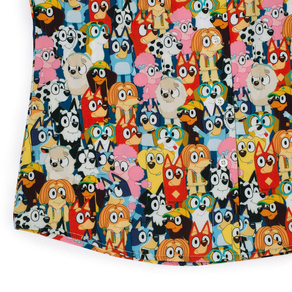 Bluey "Primary Pals" – Women's KUNUFLEX Short Sleeve Shirt - Image 4