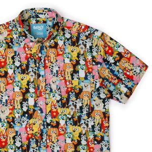 Bluey "Primary Pals" – KUNUFLEX Short Sleeve Shirt