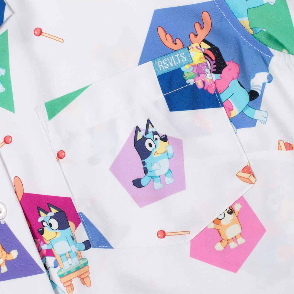 Bluey "Magic Xylophone" – Women's KUNUFLEX Short Sleeve Shirt - Image 3