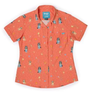 Bluey "Don't Let It Melt" – Women's KUNUFLEX Short Sleeve Shirt
