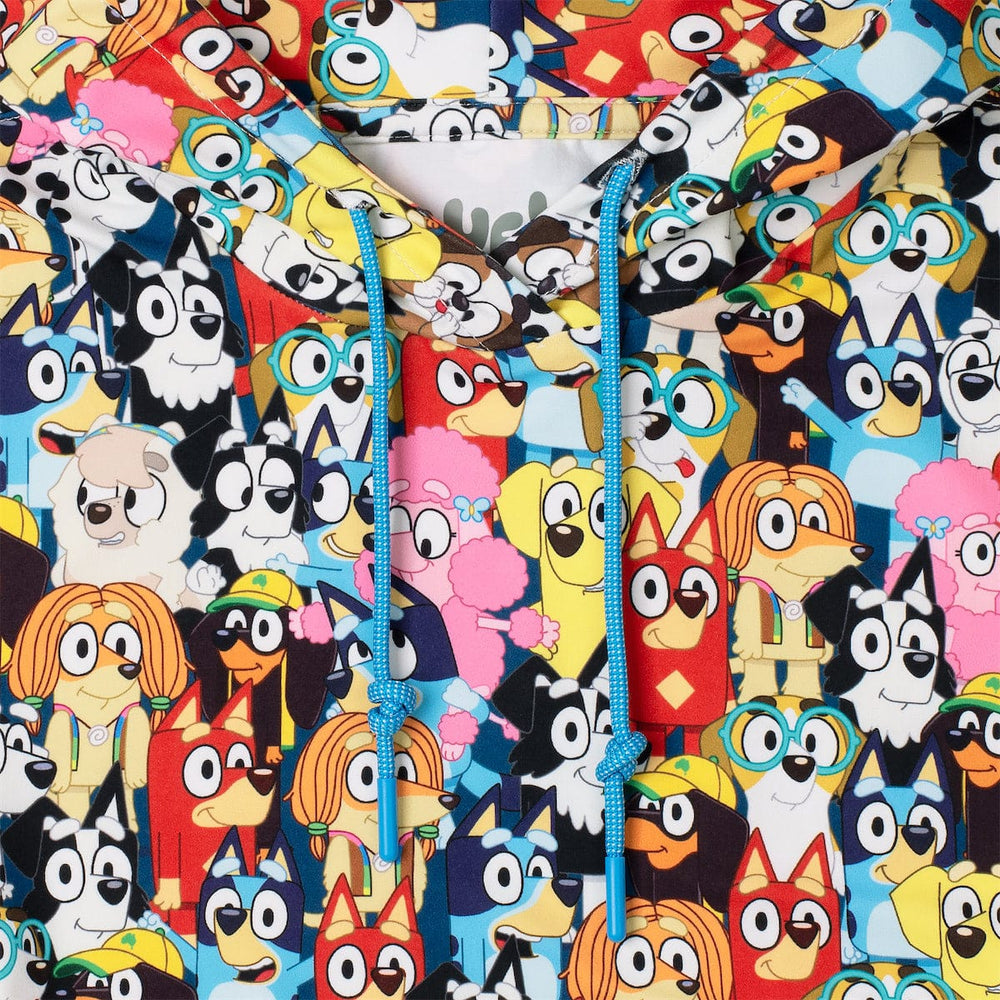 Bluey "Primary Pals" – Youth Performance Hoodie - Image 2
