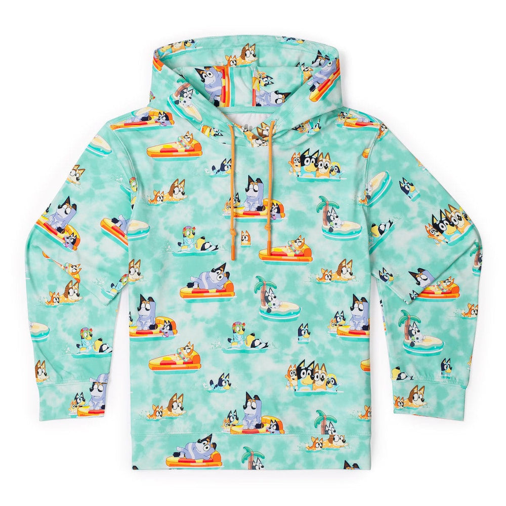 Bluey "Everybody in the Pool" – Youth Performance Hoodie