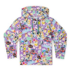 Bluey "Let's Motor" – Youth Performance Hoodie