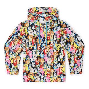 Bluey "Primary Pals" – Youth Performance Hoodie