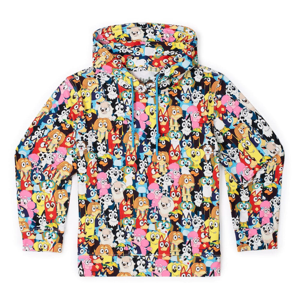 Bluey "Primary Pals" – Youth Performance Hoodie