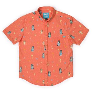Bluey "Don't Let It Melt" Youth – KUNUFLEX Short Sleeve Shirt