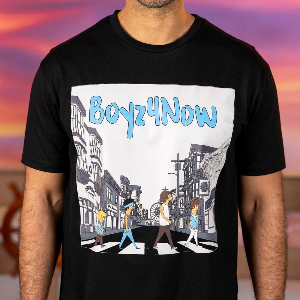 Bob's Burgers "Boyz4Now" – Crewneck Tee - Image 4
