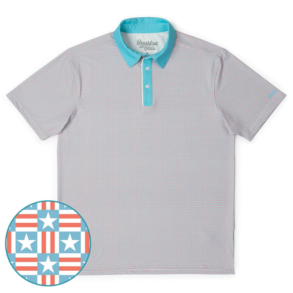Breakfast Balls® "Pars & Stripes" – All-Day Polo - Image 2