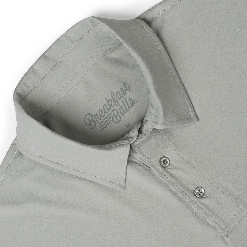 Limestone – Commuter Long Sleeve Polo - Image 4