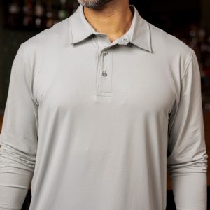 Limestone – Commuter Long Sleeve Polo