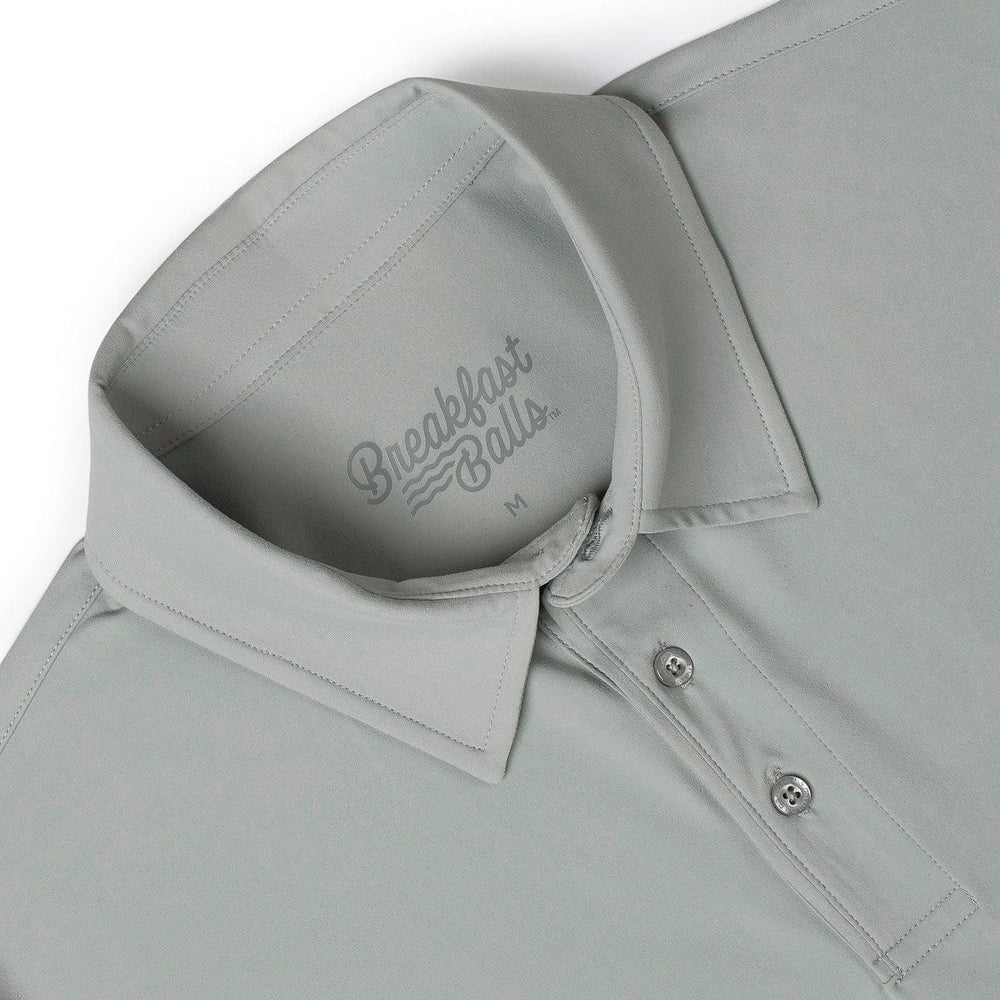 Limestone – Commuter Short Sleeve Polo - Image 4