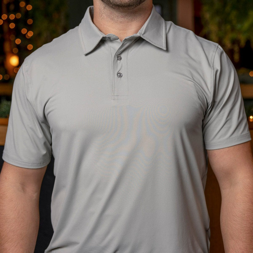 Limestone – Commuter Short Sleeve Polo - Image 3