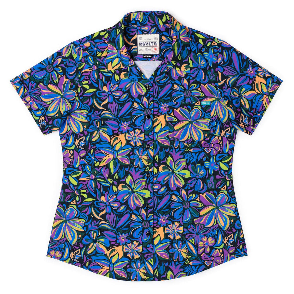 Ultraviolet – Women's KUNUFLEX Short Sleeve Shirt - Image 2