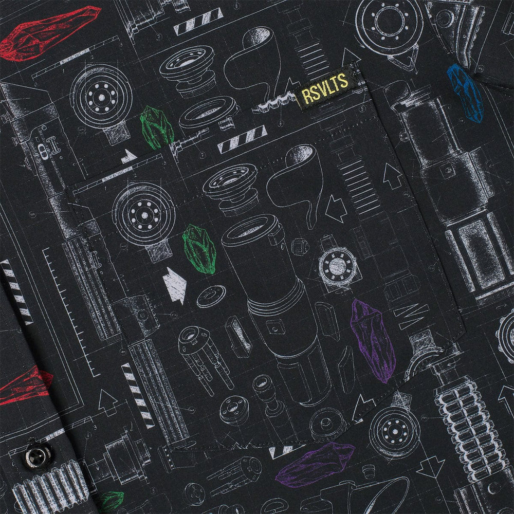 Star Wars™ "Saber Schematics" – KUNUFLEX Short Sleeve Shirt - Image 3