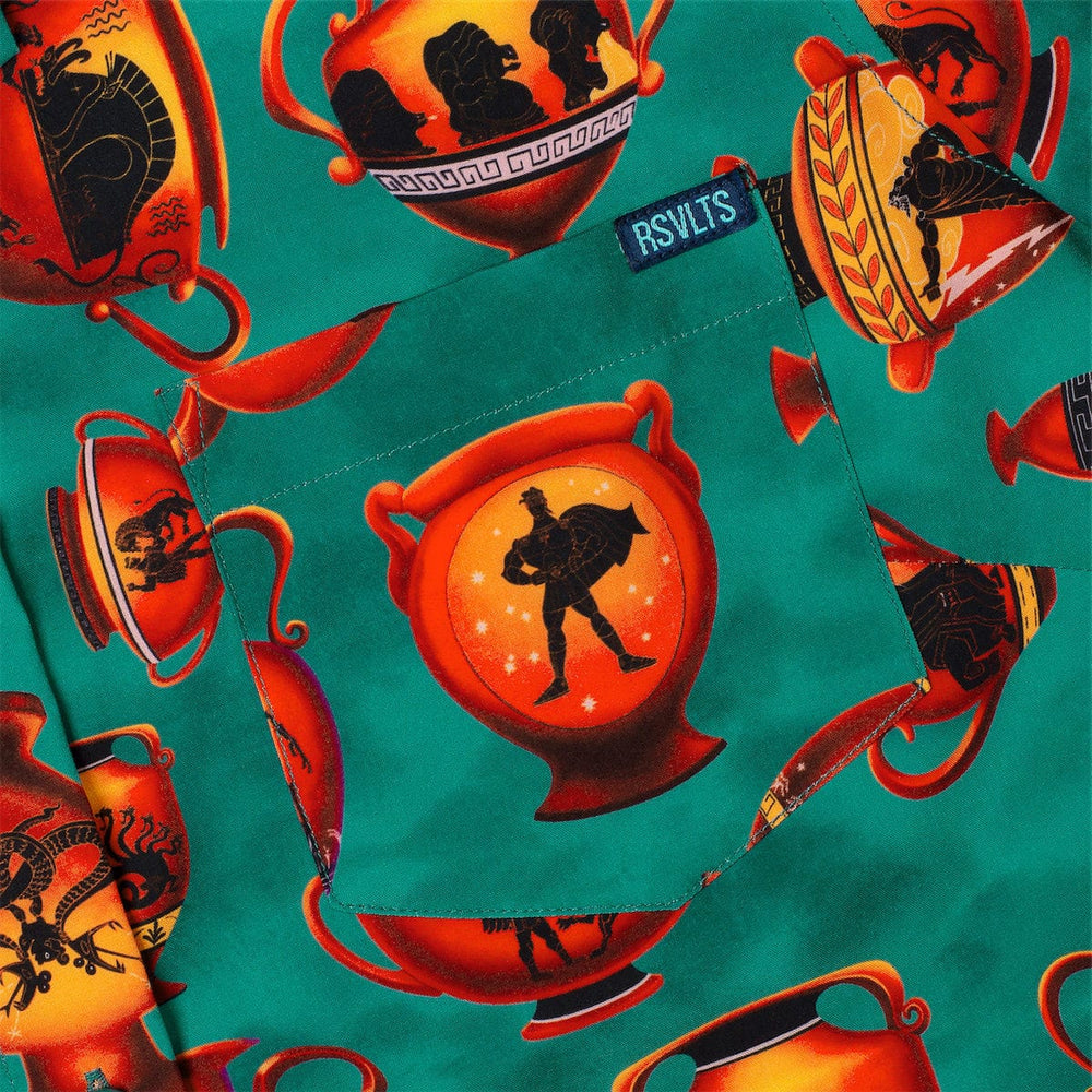 Disney’s Hercules "Vases of Valor" – Women's KUNUFLEX Short Sleeve Shirt - Image 4