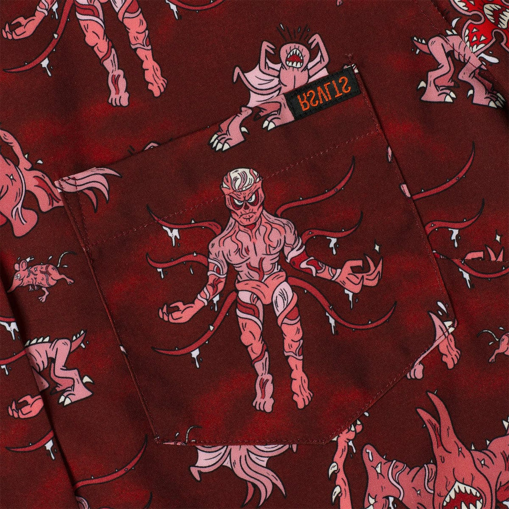 Stranger Things "Vecna and Friends" – Women's KUNUFLEX Short Sleeve Shirt - Image 2