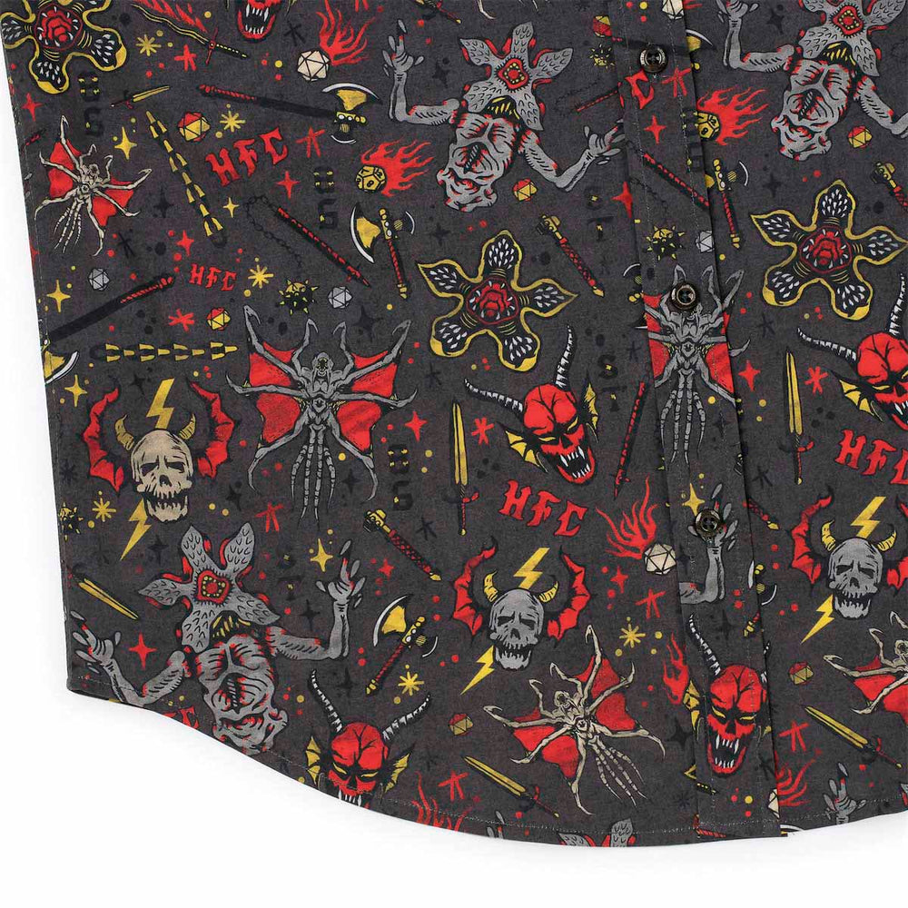 Stranger Things "Hellfire Club" – KUNUFLEX Short Sleeve Shirt - Image 7