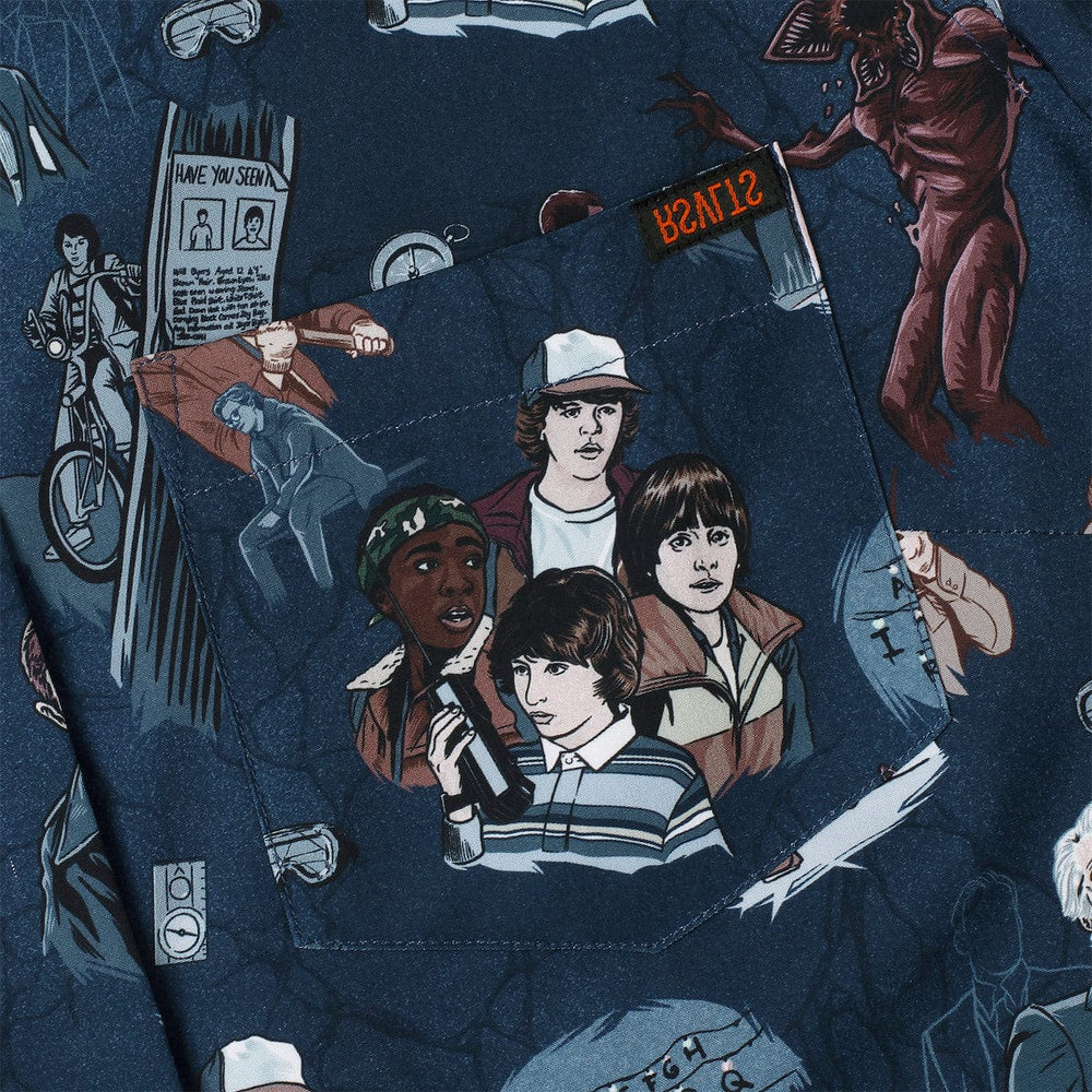 Stranger Things "Something Is Coming" – Women's KUNUFLEX Short Sleeve Shirt - Image 4