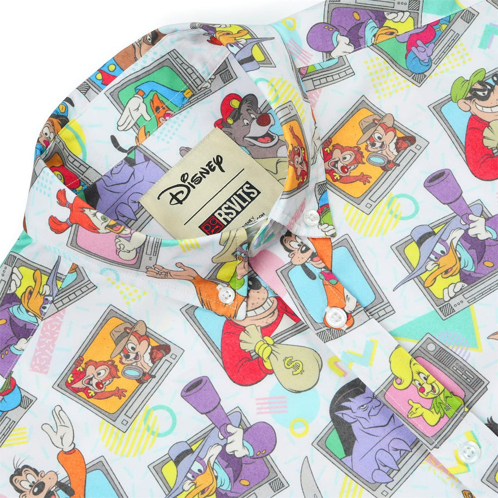Disney "Don't Touch That Dial" – KUNUFLEX Short Sleeve Shirt - Image 6