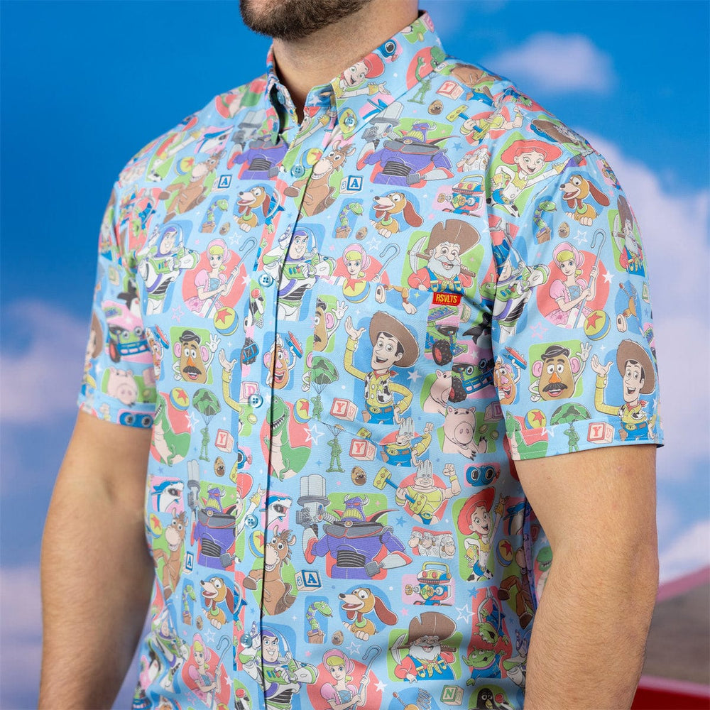 Disney and Pixar Toy Story "Toying Around" – KUNUFLEX Short Sleeve Shirt - Image 4