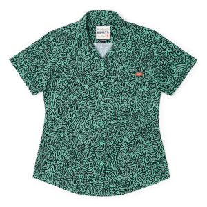 Squiggle Zoo – Women's KUNUFLEX Short Sleeve Shirt
