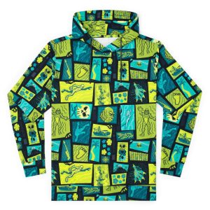 Universal Monsters "Tiki from the Black Lagoon" – Performance Hoodie