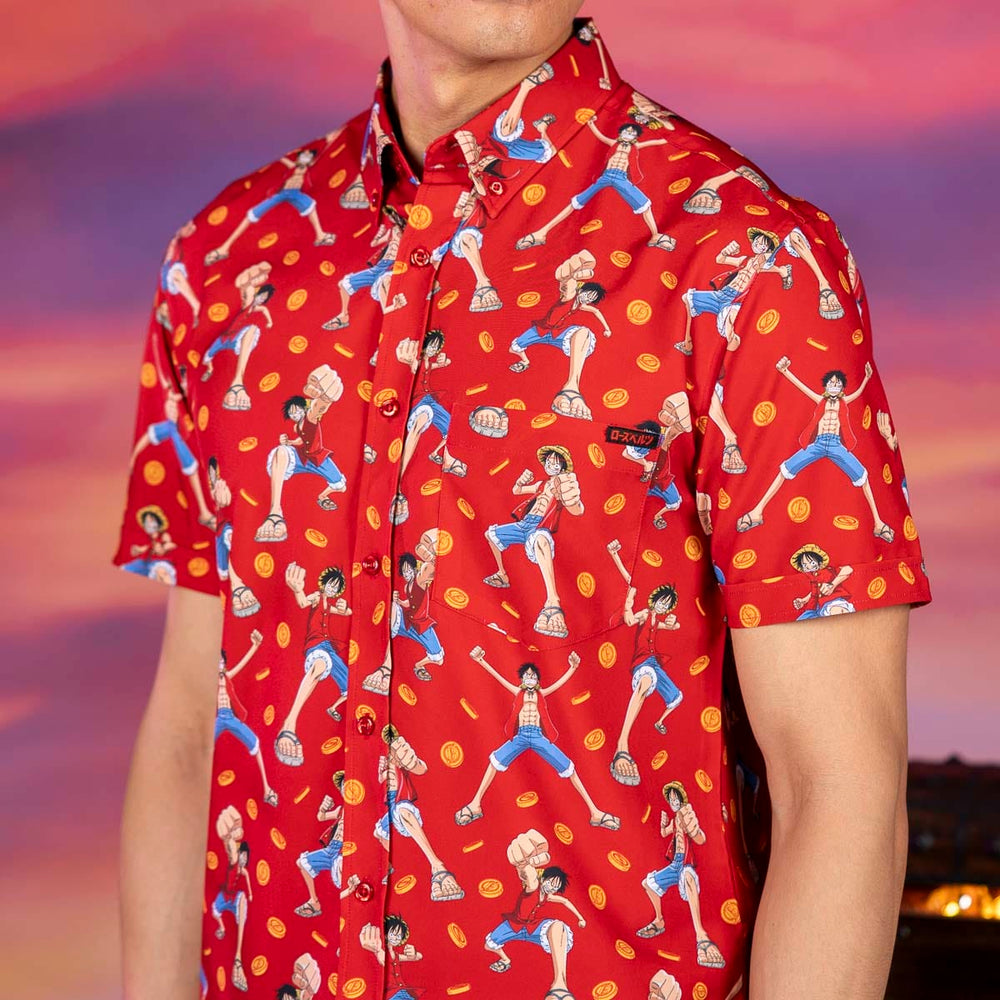 One Piece "I’m Going to Become…" – KUNUFLEX Short Sleeve Shirt - Image 4