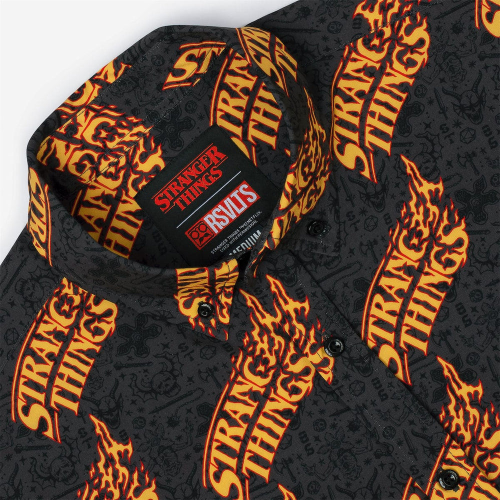 Stranger Things "Hot as Hellfire" – KUNUFLEX Short Sleeve Shirt - Image 6