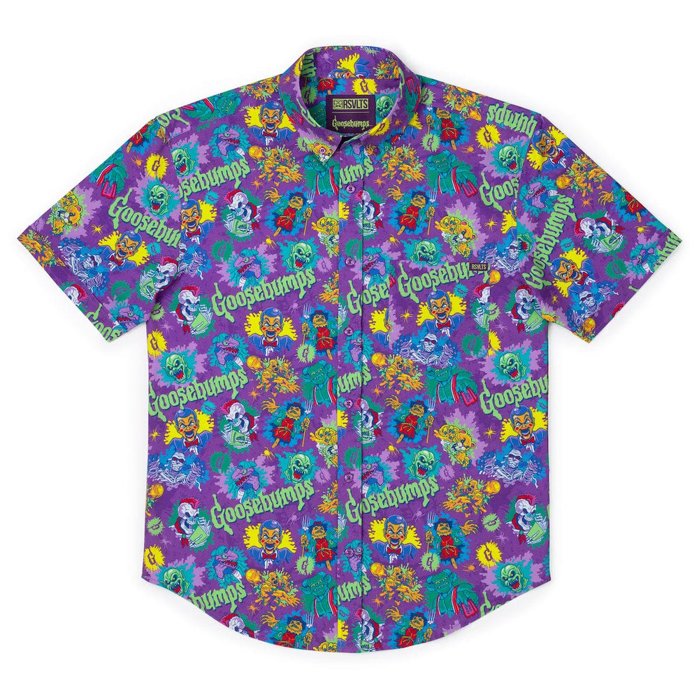 Goosebumps "Scared Sheetless" – KUNUFLEX Short Sleeve Shirt - Image 5