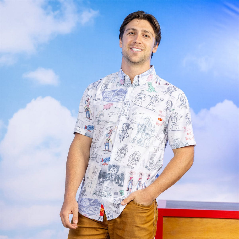 Disney and Pixar Toy Story "Toy Story-Board" – KUNUFLEX Short Sleeve Shirt - Image 2