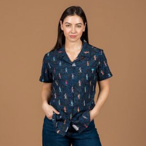 Where's Waldo? "When's Waldo?" – Women's KUNUFLEX Short Sleeve Shirt