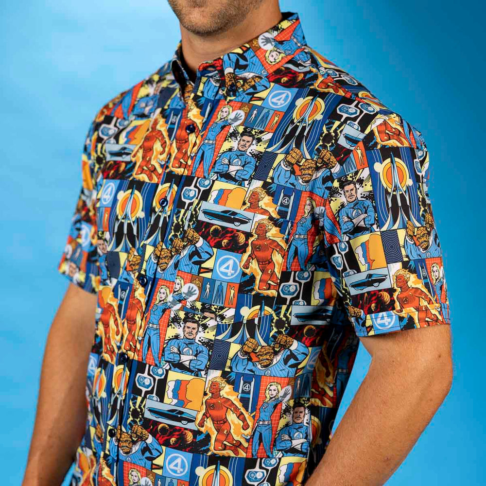 Fantastic Four "First Family" – KUNUFLEX Short Sleeve Shirt - Image 4