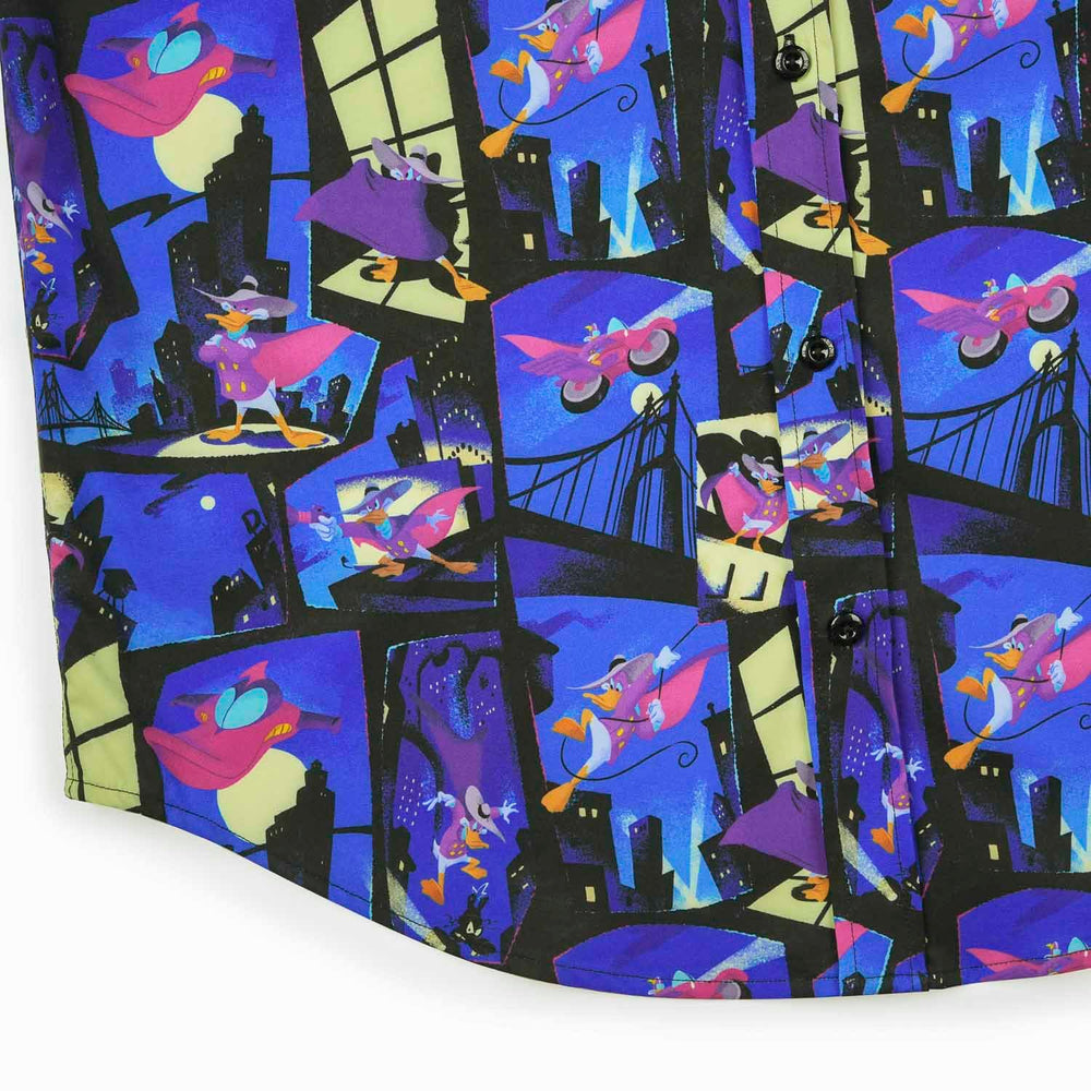 Disney’s Darkwing Duck "The Duck Night" – KUNUFLEX Short Sleeve Shirt - Image 7