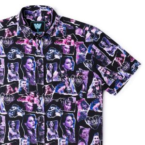 Rhea Ripley "Monday Night Mami" – KUNUFLEX Short Sleeve Shirt