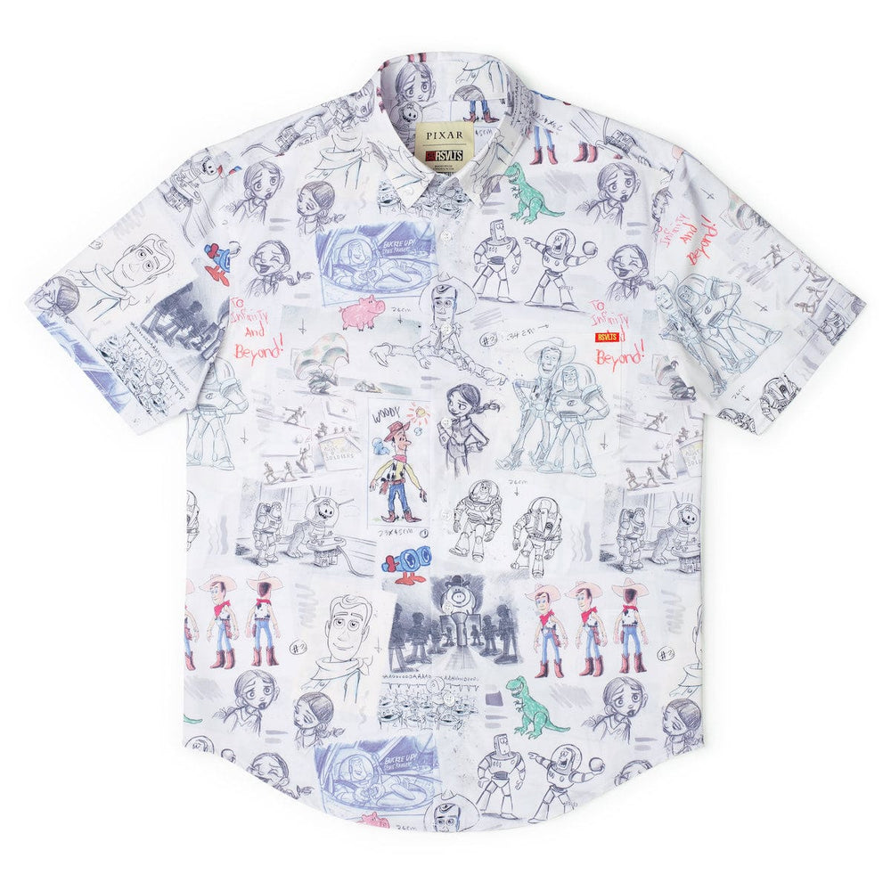 Disney and Pixar Toy Story "Toy Story-Board" – KUNUFLEX Short Sleeve Shirt - Image 5