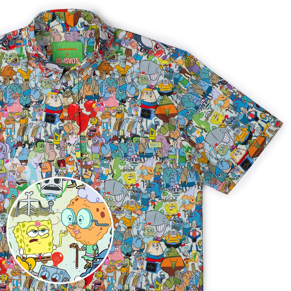 SpongeBob "Welcome to Bikini Bottom" – KUNUFLEX Short Sleeve Shirt