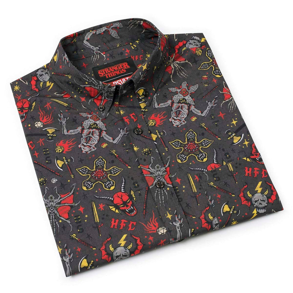 Stranger Things "Hellfire Club" – KUNUFLEX Short Sleeve Shirt - Image 8