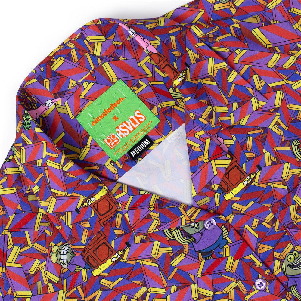 SpongeBob "CHOOOOOCOLATE!!!" – Women's KUNUFLEX Short Sleeve Shirt - Image 3