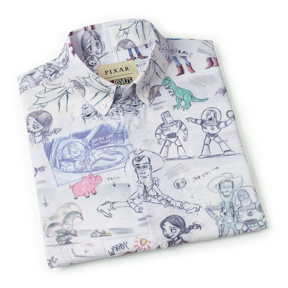 Disney and Pixar Toy Story "Toy Story-Board" – KUNUFLEX Short Sleeve Shirt - Image 8