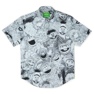 Sesame Street "Hyperreal Hijinks" – KUNUFLEX Short Sleeve Shirt