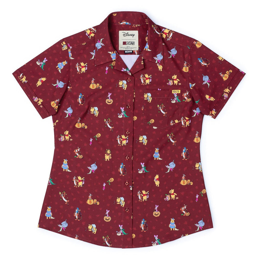 Disney’s Winnie the Pooh "Tricks & Hunny Treats" – Women's KUNUFLEX Short Sleeve Shirt - Image 2