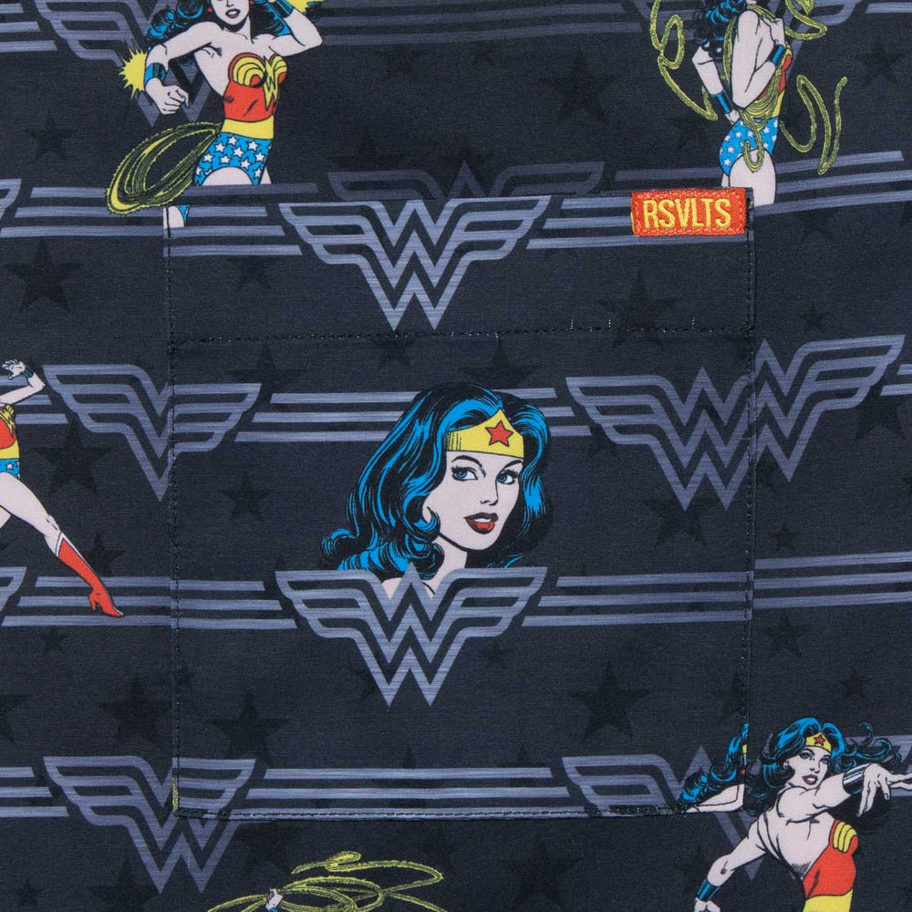 DC Wonder Woman "Legacy of Wonder" – Women's KUNUFLEX Short Sleeve Shirt - Image 2
