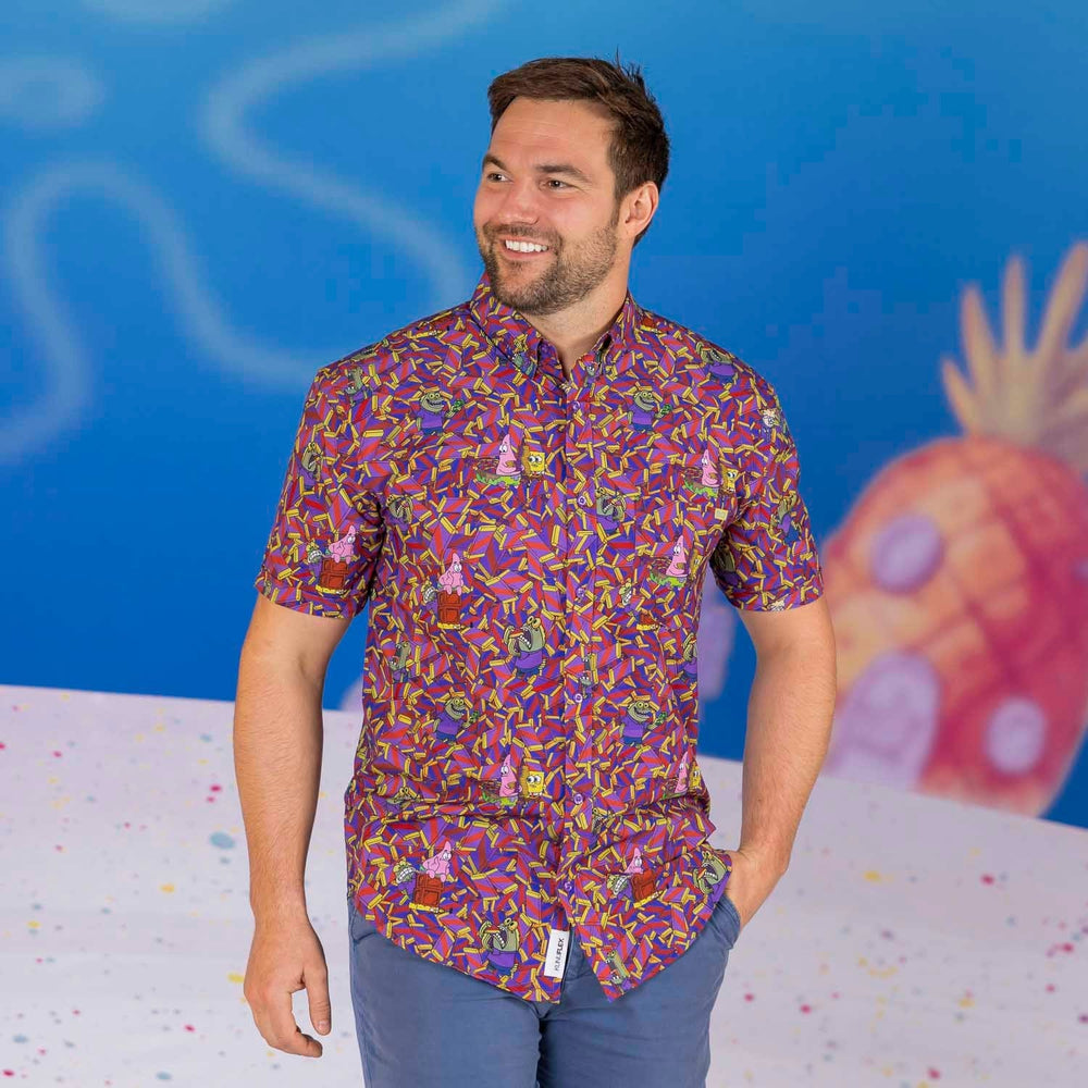 SpongeBob "CHOOOOOCOLATE!!!" – KUNUFLEX Short Sleeve Shirt - Image 2
