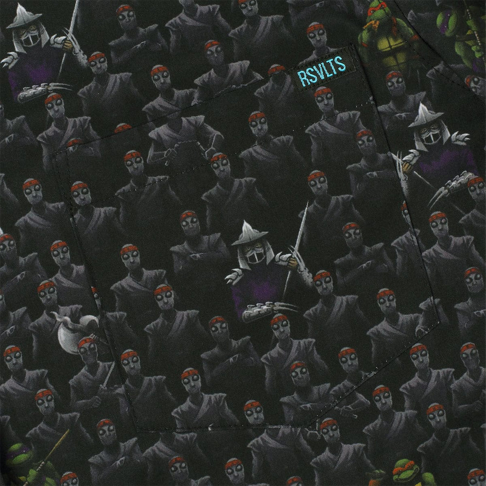 Teenage Mutant Ninja Turtles "Fear the Foot" – KUNUFLEX Short Sleeve Shirt - Image 3