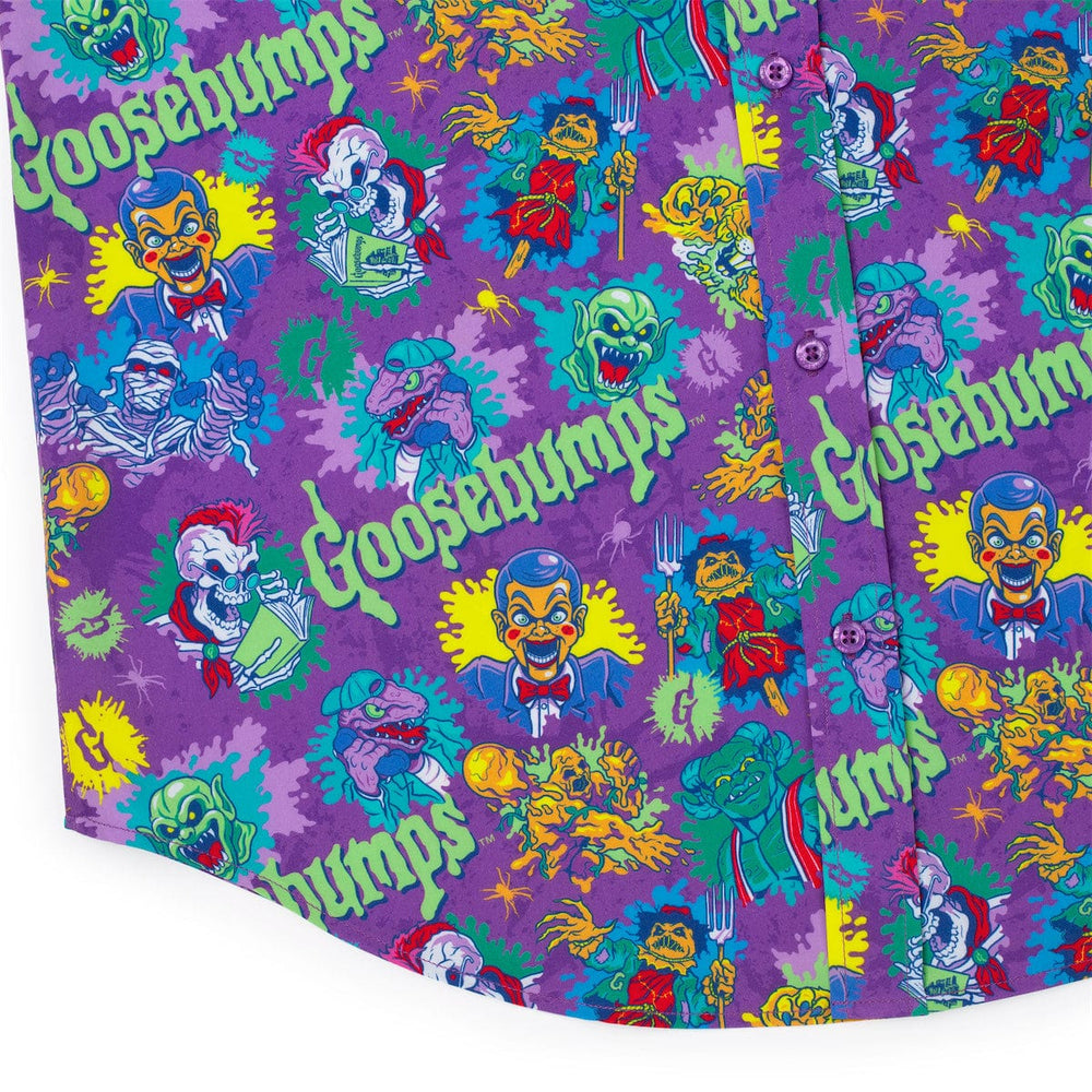 Goosebumps "Scared Sheetless" – KUNUFLEX Short Sleeve Shirt - Image 7