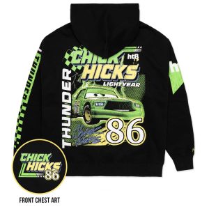 Disney and Pixar "Chick Hicks 86" – Relaxed Hoodie