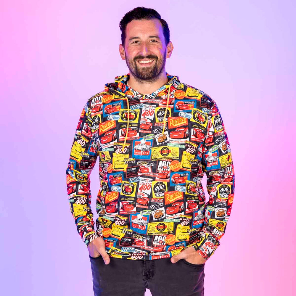 Disney and Pixar Cars "Sponsors of Speed" – Performance Hoodie - Image 2