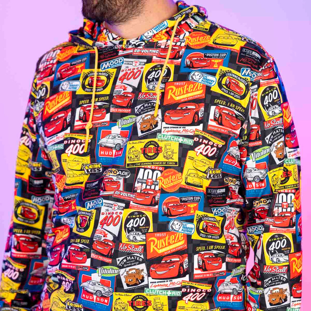 Disney and Pixar Cars "Sponsors of Speed" – Performance Hoodie - Image 4