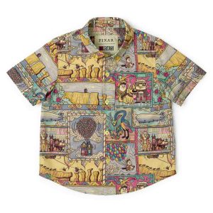 Disney and Pixar Up "Paradise Found" – Preschooler KUNUFLEX Short Sleeve Shirt