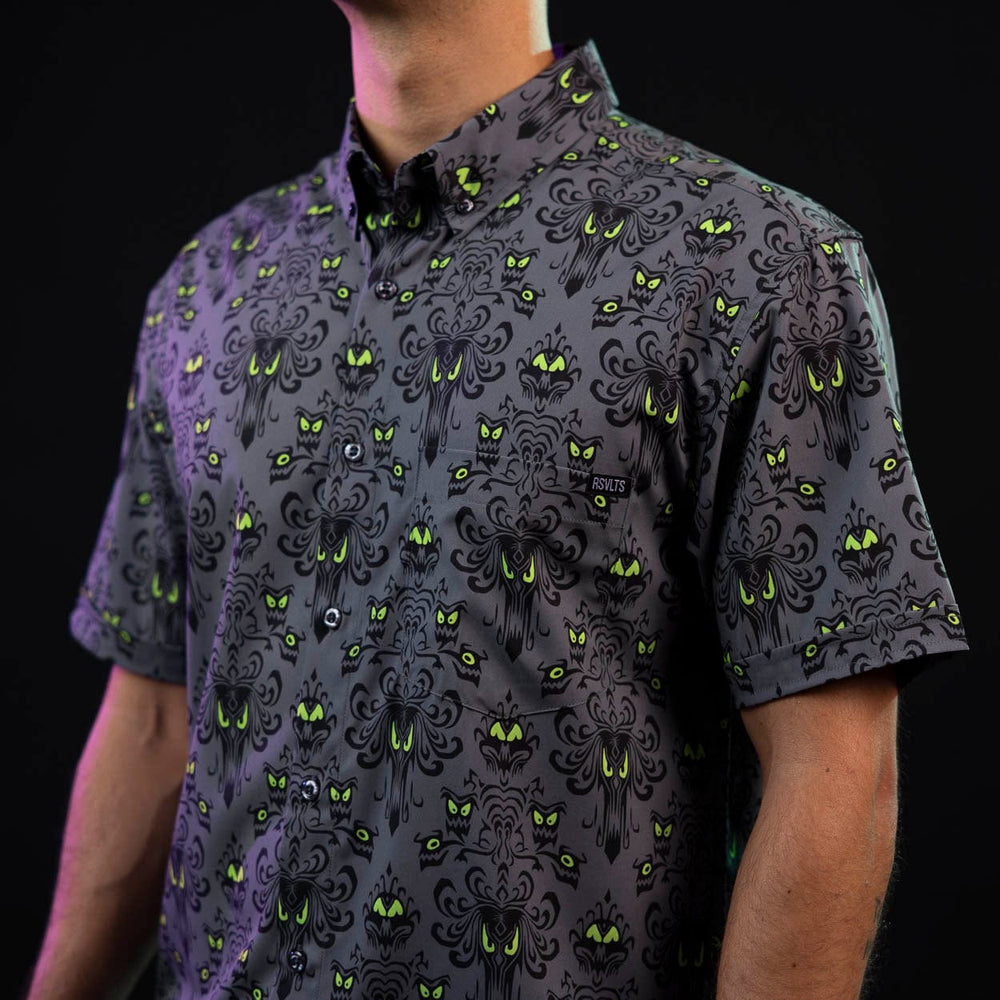 Disney’s Haunted Mansion “Wall Creeps” – KUNUFLEX Short Sleeve Shirt - Image 2
